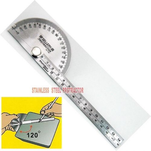 Stainless Steel protractor Measuring Ruler Design Designer sellery 54-700 Angle