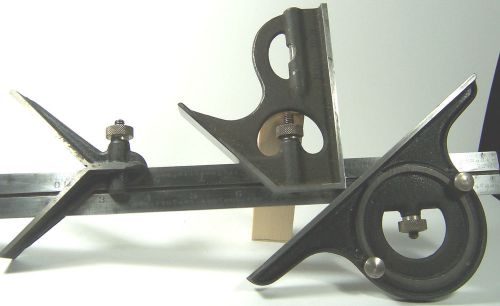 Lufkin Combination Square( Hardened) A Brown &amp; Sharp Rule Blade