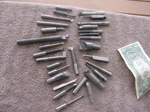 29 mostly carbide tipped boring bars machinist toolmaker tool tools