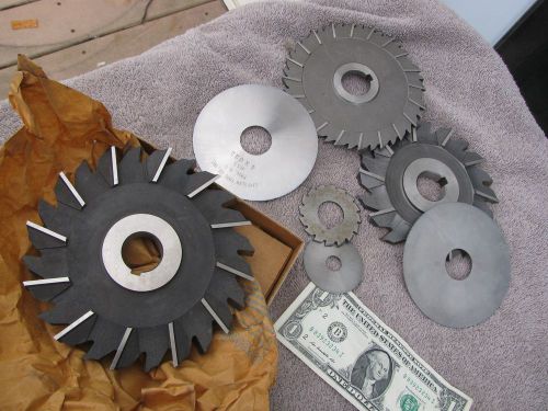 side milling cutters &amp; slitting saws   tool machinist toolmaker tools