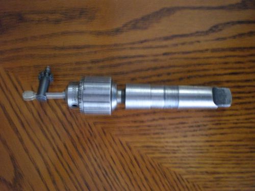 JACOBS #7 (0-1/4&#034; CAPACITY) DRILL CHUCK WITH #3 MORSE TAPER SHANK