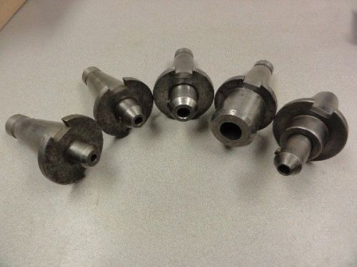 (5) nmtb50 end mill tool holders, horma, weldon, 3/8&#034;, 1/2&#034;, 3/4&#034; 1-1/4&#034; for sale