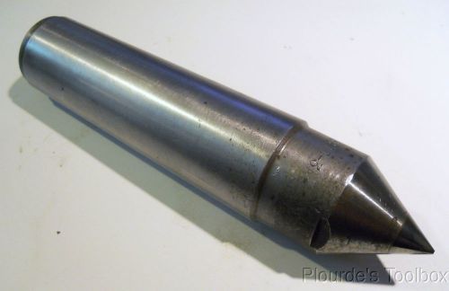 Used Morse Taper #6 Carbide Tipped Dead Center, MT 6, Grinding or Milling