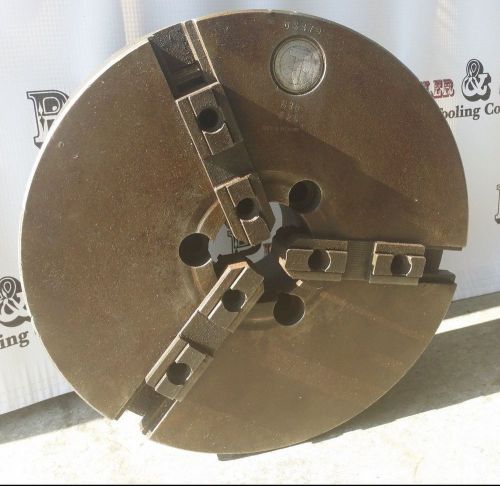 German made 10-1/2&#034; 3 jaw lathe chuck gt us479 w/ a1-8 mount for sale