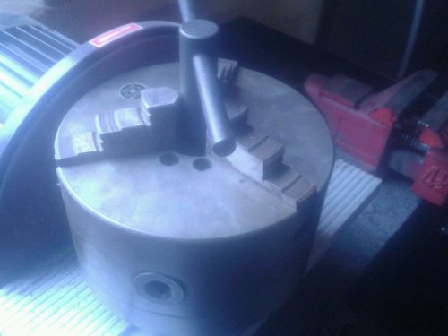 3 jaw lathe chuck. 6&#034;.  d1-3 camlock mount for sale