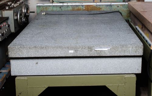 Rock of ages granite surface plate 6&#039; x 4&#039; for sale