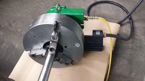 Yuasa cpdx-10nm cnc rotary indexer, 16&#034; chuck, 3.5&#034; thru, with cpnc-500 control. for sale