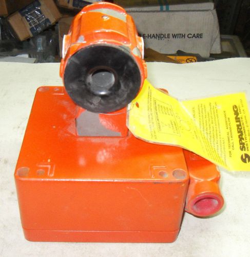 (d3) 1 used sparling fm621-0f1-000-0 waterhawk flow meter for sale