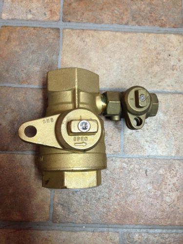 Jomar 2&#034; x 3/4&#034; lockwing 175 psig commercial bypass ball valve - cat # 175-lwbp for sale