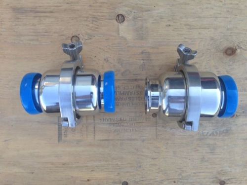 2 new - 2&#034; stainless steel check-valves for sale