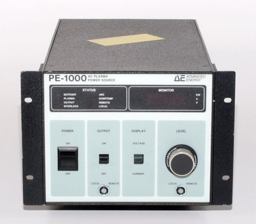 Advanced Energy PE-1000 RF Power Supply: Rebuilt with a 90 day warranty.