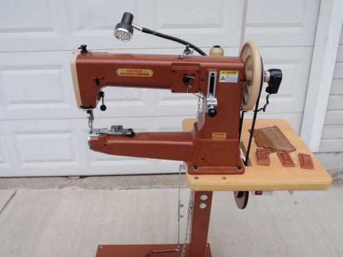 Cobra 4-P Heavy Duty Industrial Leather Sewing Machine, Saddles, Holsters