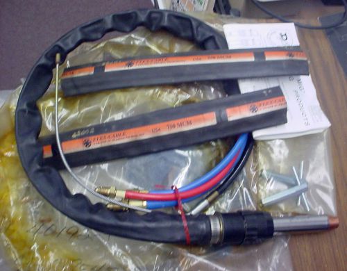 Df water-cooled mig welding torch and cables flex-cable 750 mcm new for sale