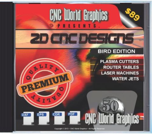 Bird Edition Frames Hangers &amp;  4 CNC Plasma / Router / STL EPS DXF CDR