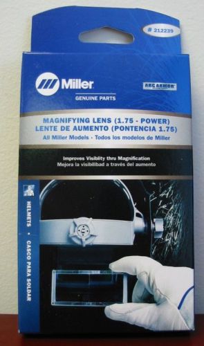 Miller Genuine Magnifying Lens 1.75 for all Miller Helmets - 212239