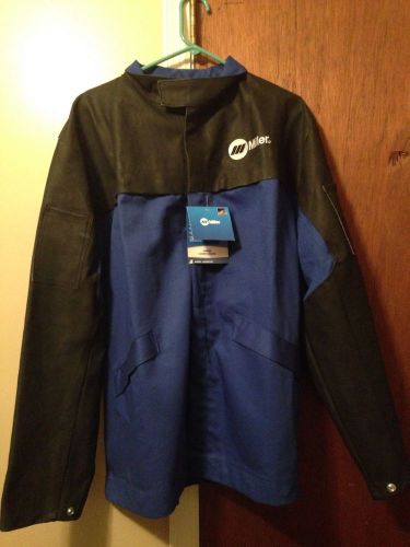 Miller Welding Jacket Combo Leather 2xl