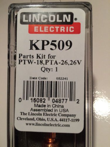 Lincoln electric kp509 tig torch parts kit,for ptw-18/pta-26, 26v for sale