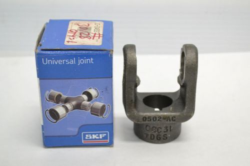 New skf 10-0493 universal joint power take off end yoke 76x57x57mm b257419 for sale