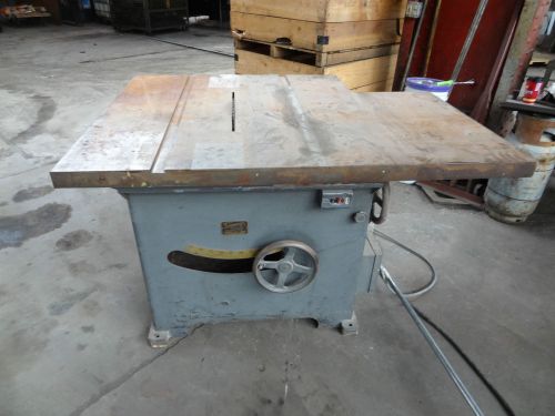 14&#034; tannewitz model xj table saw for sale