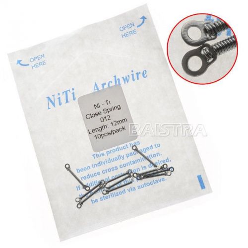 5xDental Orthodontic Closed Coil Spring with constant Force 0.012&#034;12mm