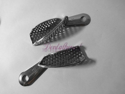 Sales Dental Stainless Steel Quadrant Impression Tray Upper &amp; Lower