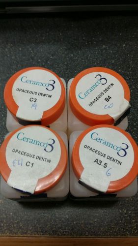 Ceramco 3 Opaceous Dentin A3.5, B4, C1, C3