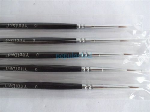 5pcs 0# Dental Porcelain Brush Pen Dental Lab Equipment