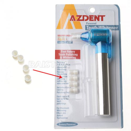 AZDENT Dental Whitening Teeth Burnisher Polisher Whitener Stain Remover