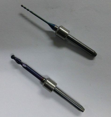 Lot X 2 Dental CAD/CAM Zirconia Milling Burs with stopper A.G. Type