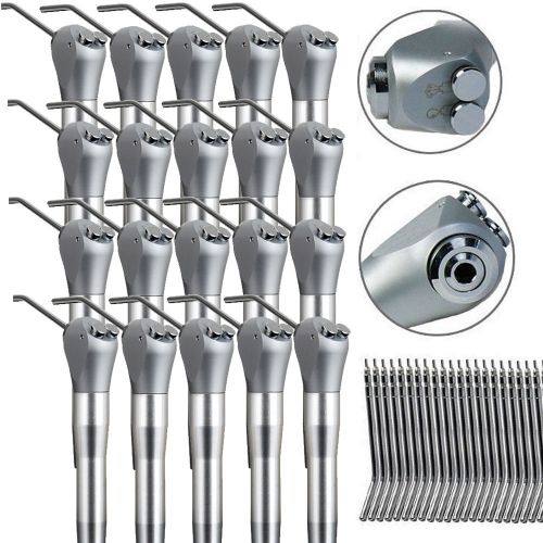 20x dental air water spray triple syringe 3 way handpiece w/ nozzles tips tubes for sale