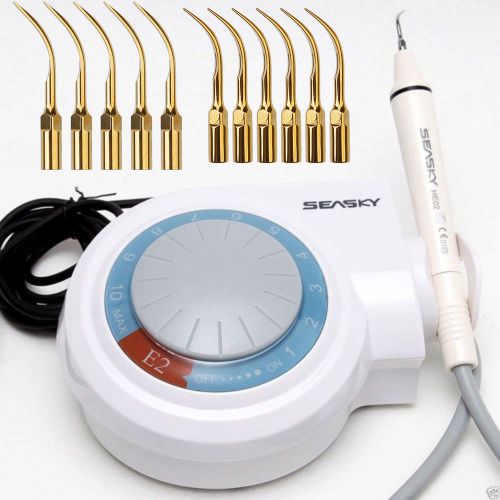 Dental ultrasonic piezo scaler fit ems woodpecker +10 scaler tip cleaning g5tg6t for sale