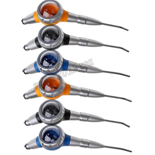 6 dental air polisher dentist teeth polishing handpiece prophy 4 hole connector for sale