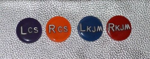 Unique Radiology Custom Solid Round Xray Markers includes Adhesive