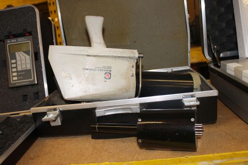NUCLEAR CHICAGO EXPOSURE RATEMETER 2592 W/ ION CHAMBER 2593 &amp; 2594