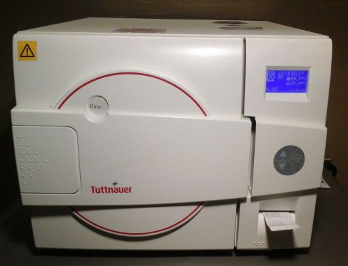 Tuttnauer elara 11 steralizer autoclave_ low cycles_tested_working_warranty for sale
