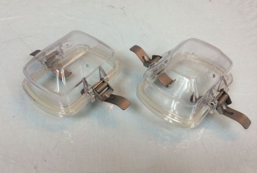2 eppendorf aerosol tight lids for 100 ml rectangular centrifuge buckets for sale