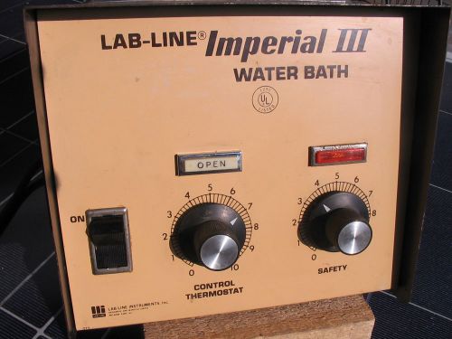 Lab-Line Instruments Imperial III Heated Heating Water Bath Unit 18000