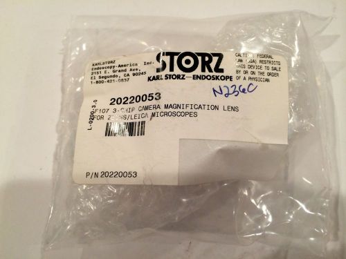 Karl Storz 20220053 F107 3 Chip Camera Magnification Lens for Zeiss/Leica Micro