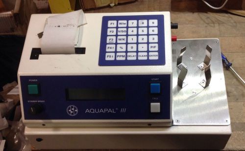 New certified aquapal 3 mixer titration equipment karl fisher titrator moisture for sale