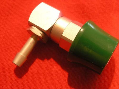 Siemens female quick coupling for o2 w/ nipple 6133933 for sale