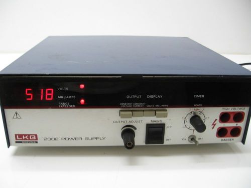 Lkb bromma 2002 laboratory electrophoresis dc power supply 500v for sale