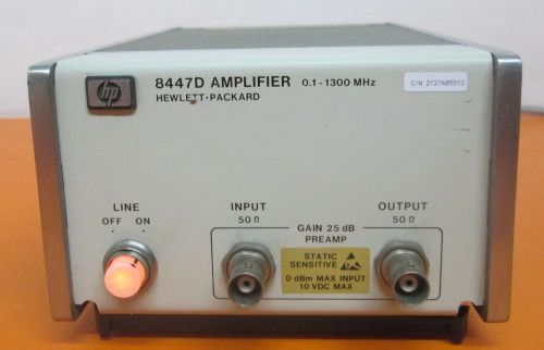 Hp 8447d amplifier 0.1-1300mhz for sale