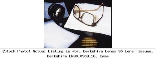 Berkshire Lensx 90 Lens Tissues, Berkshire LN90.0909.16, Case