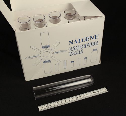 Round centrifuge tube nalgene 100ml lipped pack of 10 pc 3117-1000 for sale