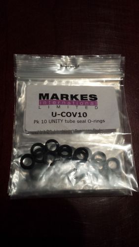 (new) markes unity agilent u-cov10 package of 10 unity tube seal o-rings for sale