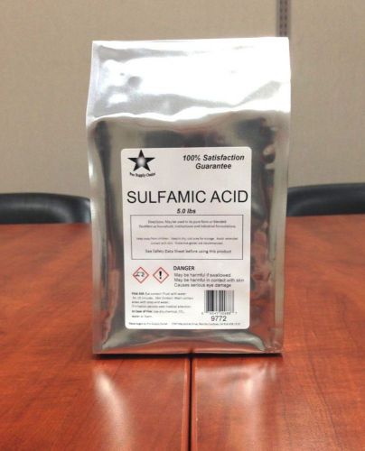 Sulfamic acid 5 lb pack w/ free shipping! for sale