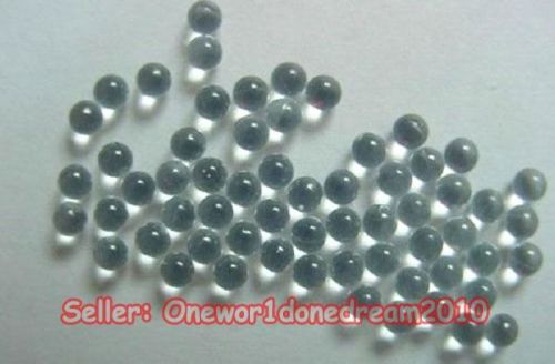 New Flint Glass Soda Lime Beads Solid 3mm Column Packing 60 grams 2.1oz