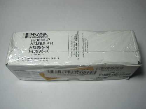 Hanna instruments soil analysis replacement kit hi3895-010 lot of 10 nib for sale