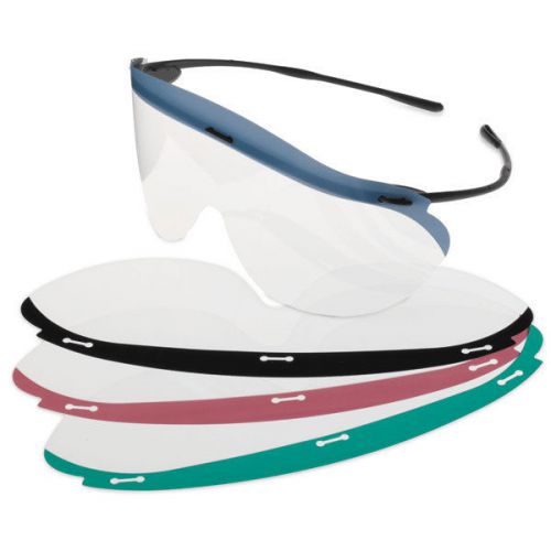 Eye shields - pre-assembled  assorted lens colors 10 pk for sale