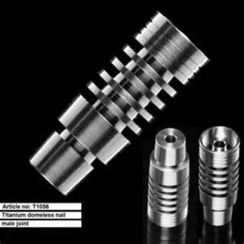 Universal joint domeless titanium nail 14-18mm male gr2 u.s.a.seller !!!!!!!! for sale